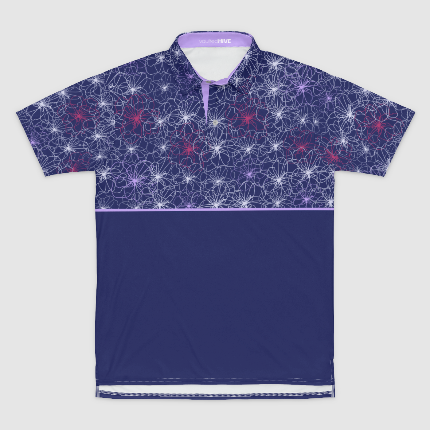 Midnight Tangle - Men's Golf Polo